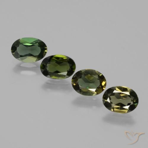 2.56ctw Natural Marrom escuro Rupina de grãos, oval, VVS-VS
