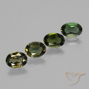 Pedras preciosas de Rupina de grãos Marrom escuro natural de 2.56 ct, oval, VVS-VS
