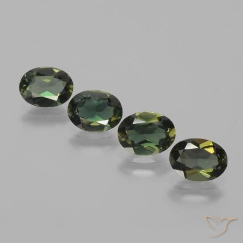 2.76ctw Natural Marrom escuro Rupina de grãos, oval, VVS-VS