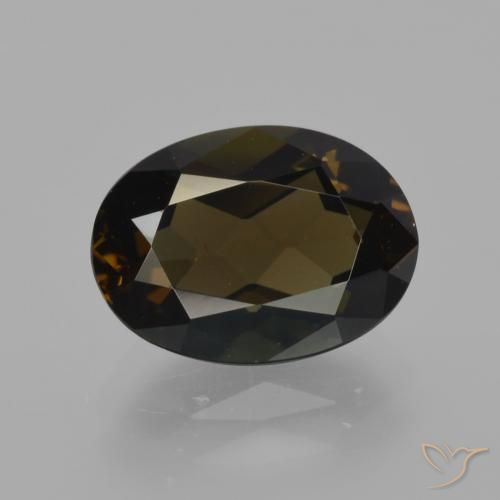 2.75ct Natural Chocolate marrom Rupina de grãos, oval, VVS