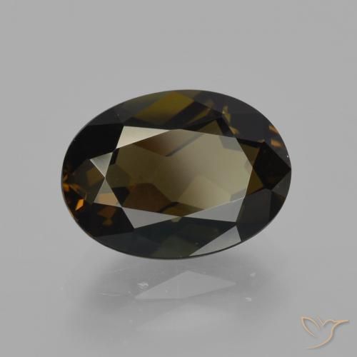 Rupina de grãos Chocolate marrom Natural 2.75ct, oval, VVS