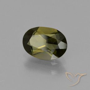 Rupina de grãos Marrom esverdeado Natural 1.14ct, oval, VVS-VS