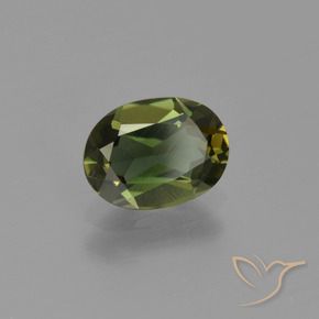 Rupina de grãos Marrom escuro Natural 1.00ct, oval, VVS