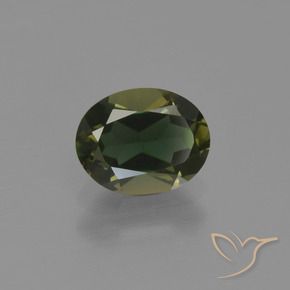 Rupina de grãos Marrom escuro Natural 1.08ct, oval, VVS