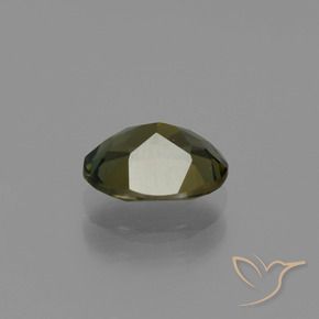 Rupina de grãos Marrom escuro Natural 1.08ct, oval, VVS