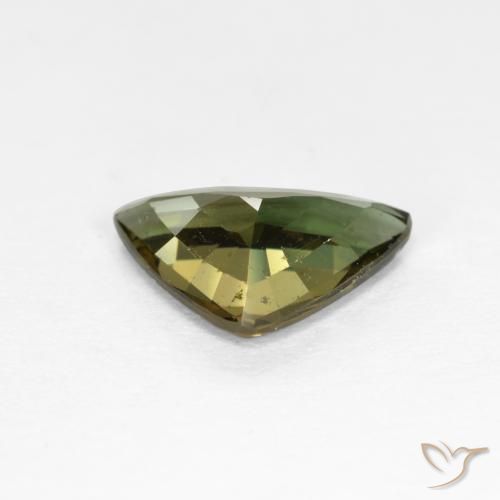 Rupina de grãos Terra Profunda Verde Natural 1.57ct, Trilhão, VS-SI