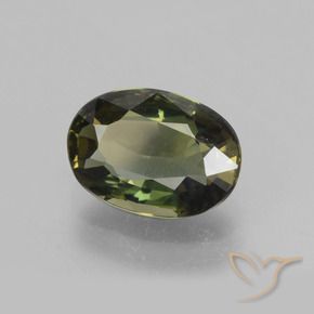 Rupina de grãos Terra Profunda Verde Natural 1.68ct, oval, VVS-VS