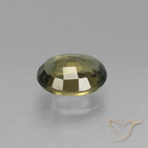 Rupina de grãos Castanho médio Natural 1.44ct, oval, VS