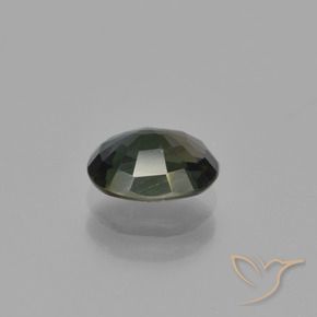 Rupina de grãos Verde escuro Natural 1.24ct, oval, VVS