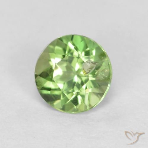 Rupina de grãos Verde claro Natural 0.21ct, Redondo, SI