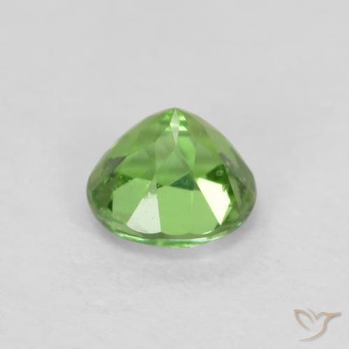 Rupina de grãos Verde limão Natural 0.23ct, Redondo, VS-SI