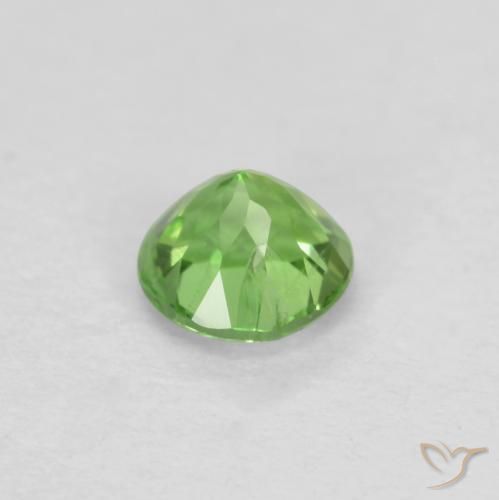 Rupina de grãos verde vivo Natural 0.19ct, Redondo, SI