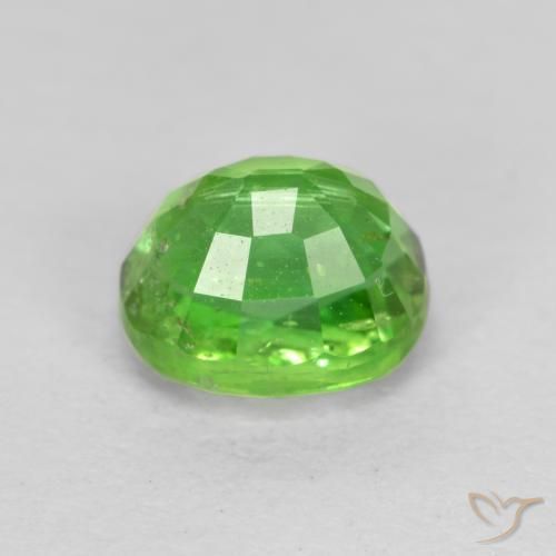 Rupina de grãos verde vivo Natural 0.86ct, oval, SI