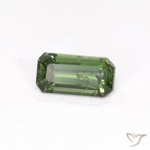 Rupina de grãos Verde médio Natural 0.48ct, Corte Octógono / Esmeralda, VS-SI