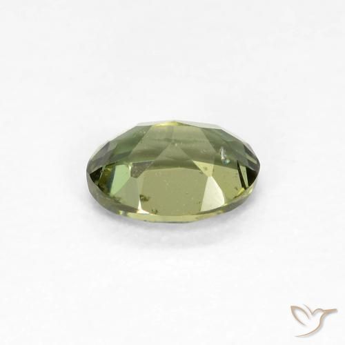 Rupina de grãos Verde amarelado Natural 0.37ct, oval, VS