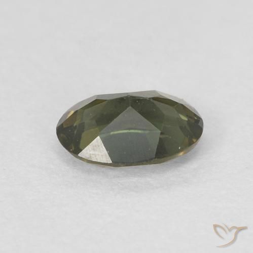 Rupina de grãos Verde amarelado Natural 0.25ct, oval, VVS