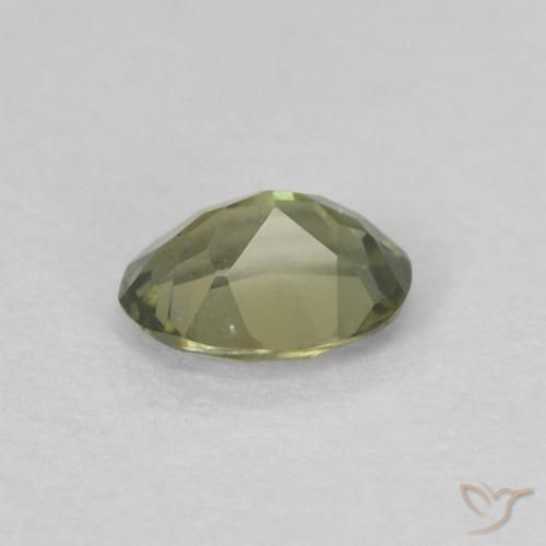 Rupina de grãos Verde amarelado Natural 0.24ct, oval, VVS