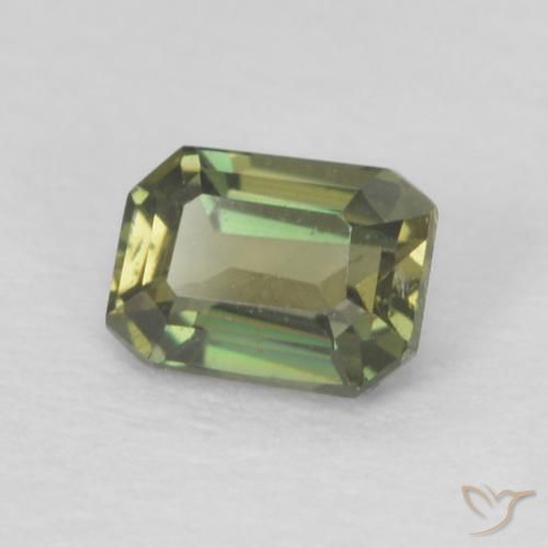 Rupina de grãos Terra Verde Natural 0.26ct, Corte Octógono / Esmeralda, VS