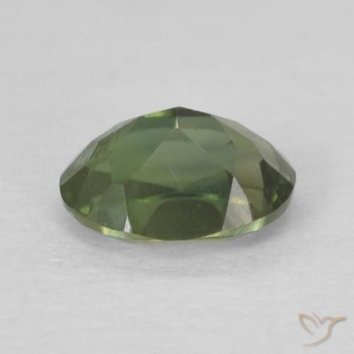 Rupina de grãos Verde floresta Natural 0.32ct, oval, VS