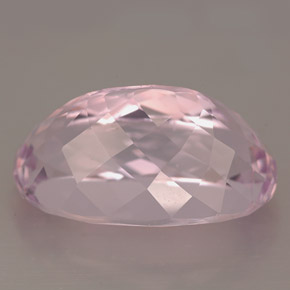 Kunzita rosa natural 15,10ct, corte oval, IF