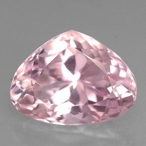Kunzita rosa natural 9,34ct, forma extravagante, VVS