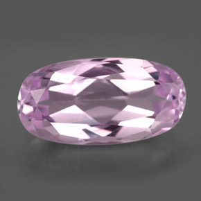Kunzita rosa natural 9,00ct, corte oval, VVS-VS