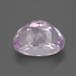 Kunzita rosa natural 8,65ct, corte oval, VS