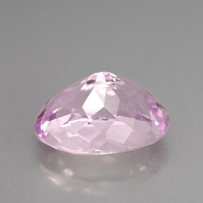 Kunzita rosa natural 7,13ct, corte oval, VS