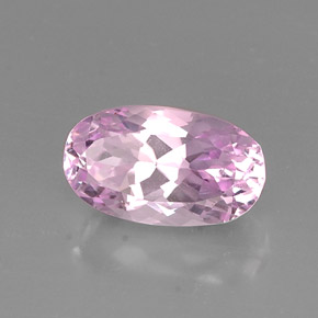 Kunzita rosa natural 9,10ct, corte oval, VVS
