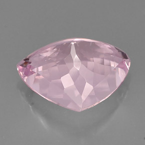 Kunzita rosa natural 18,82ct, trillion, VS
