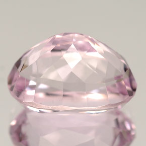 Kunzita rosa natural 7,49ct, corte oval, VVS-VS