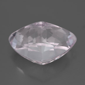 Kunzita rosa natural 8,02ct, trillion, VVS-VS
