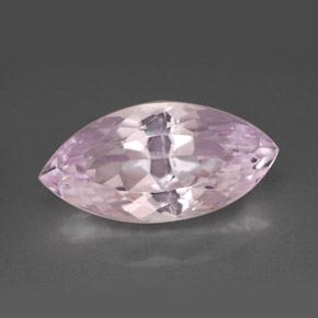 Kunzita rosa natural 8,07ct, marquise, VS