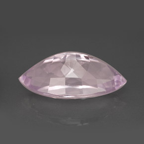 Kunzita rosa natural 8,07ct, marquise, VS
