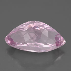 Kunzita rosa natural 8,39ct, marquise, VS-SI