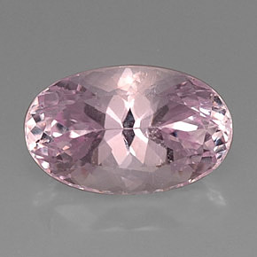 Kunzita rosa natural 11,55ct, corte oval, VS