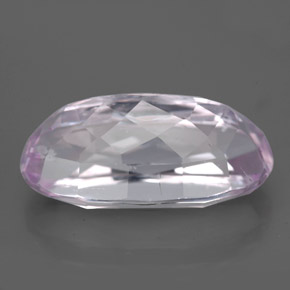 Kunzita rosa natural 10,93ct, corte oval, VS-SI
