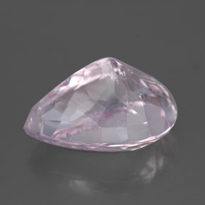 Kunzita rosa natural 8,16ct, formato de pêra, VVS-VS