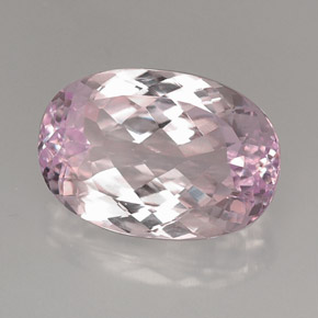 Kunzita Rosa Natural 22.17ct, Corte Oval, VVS