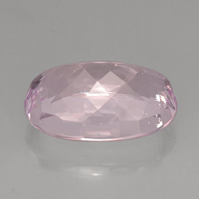 Kunzita Rosa Natural 22.17ct, Corte Oval, VVS