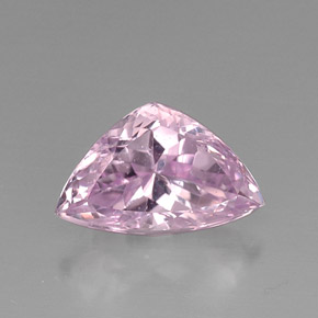 Kunzita rosa natural 12,03ct, trillion, VVS-VS