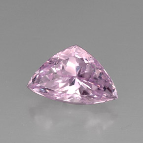 Kunzita rosa natural 12,03ct, trillion, VVS-VS
