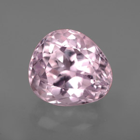 Kunzita rosa natural 5,01ct, forma extravagante, VVS