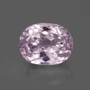 Kunzita Rosa Natural 6.02ct, Corte Oval, VVS