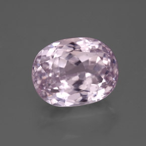 Kunzita Rosa Natural 6.02ct, Corte Oval, VVS
