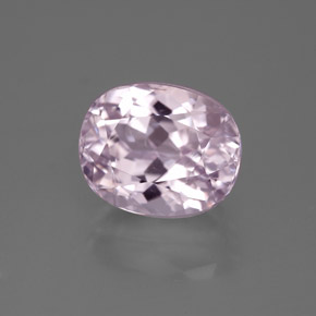 Kunzita rosa natural 4,83ct, corte oval, VS-SI
