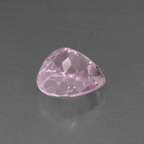 Kunzita rosa natural 5,07ct, formato de pêra, VS-SI