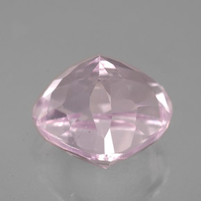 Kunzita rosa natural 6,06ct, formato de pêra, VVS-VS