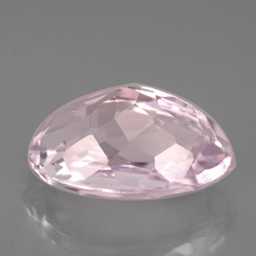 Kunzita Rosa Natural 5.35ct, Formato de pêra, VVS