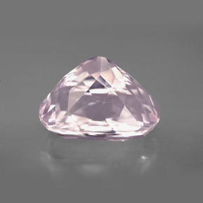 Kunzita rosa claro natural 6,74ct, corte oval, VVS-VS